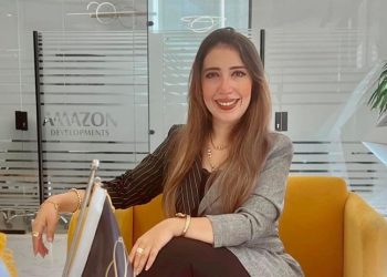 سعاد الدغيدي رئيس قطاع المبيعات بشركة امازون للتطوير العقاري