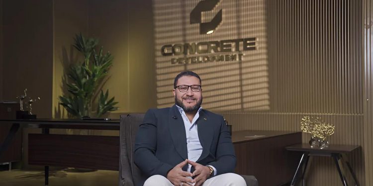 يحيى خليل مدير القطاع التجارى بشركة « Concrete Developments»