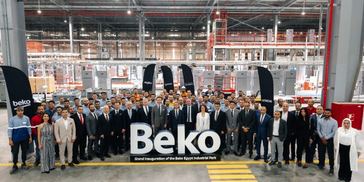 رئيس الوزراء يفتتح المجمع الصناعي الأول لشركة بيكو للأجهزة المنزلية في مصر باستثمارات 110 مليون دولار