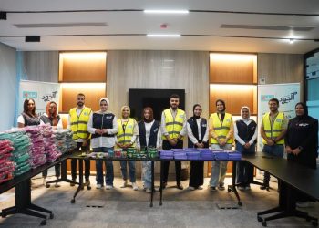 مؤسسة الجود الخيرية تجهز الشنط والأدوات المدرسية للتوزيع على الطلاب المستحقين