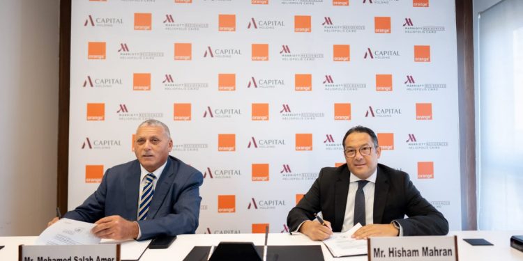 شركة «A capital Holding» تطلق أول Marriott Branded Residences بتقنيات تكنولوجيا الاتصال العصريه بالتعاون مع أورنچ مصر