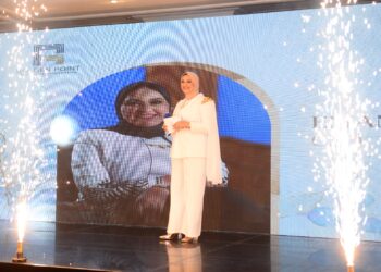 إيمان المليجى رئيس مجلس إدارة شركة جولدن بوينت