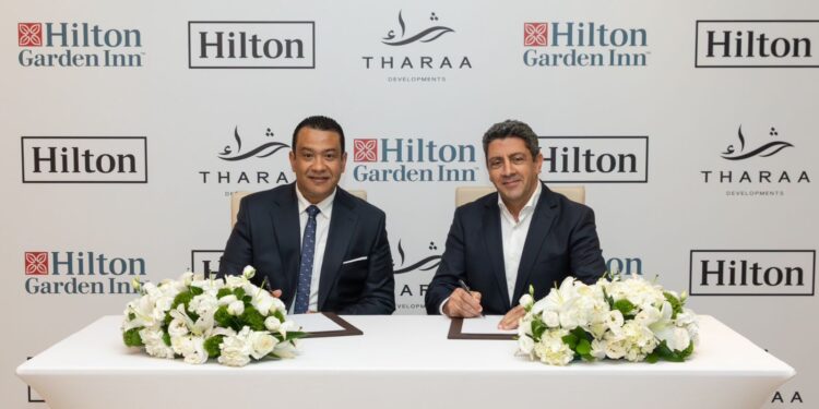 ثراء مصر توقع اتفاقية مع «هيلتون العالمية» لإنشاء فندق «هيلتون جاردن إن» بمشروعها Glee North Coast