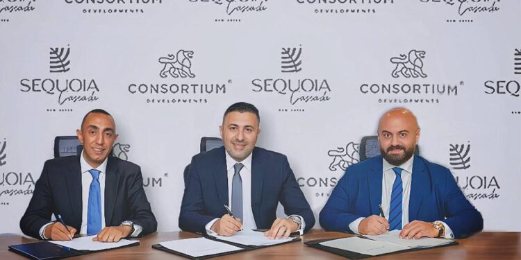 شركة كونسورتيوم للتطوير العقاري تطلق أحدث مشروعاتها سيكويا كاسكادا بالشراكة مع شركة مصر الخضراء للتنمية العمرانية
