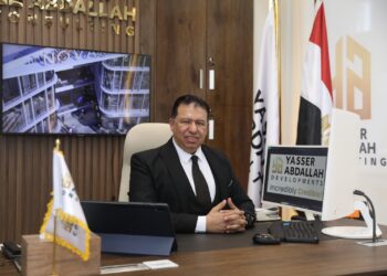 المهندس ياسر عبد الله، رئيس مجلس إدارة شركة YAD للتطوير العقاري