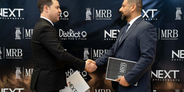 شركة MRB القابضة تتولى تسكين وإدارة وتشغيل مشروع District 9 بالتعاون مع NEXT Developments بمدينة 6 أكتوبر
