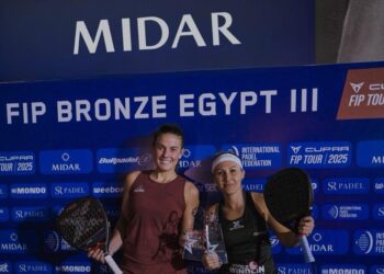 اختتام البطولة الدولية لرياضة “البادل تنس” بمدينة “مستقبل سيتي” برعاية “ميدار” وبمشاركة 102 لاعب من 10 دول