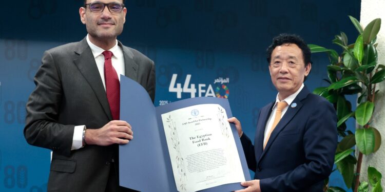 اختيار بنك الطعام المصري من بين 69 منظمة لجائزة منظمة الأغذية والزراعة للأمم المتحدة الفاو