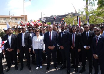 أمين عام حزب الجبهة يدلي بصوته في انتخابات الشيوخ.. ويؤكد: صوتك خنجر في صدر الجماعات الإرهابية