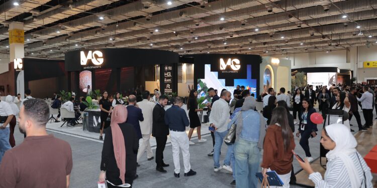 جناح مجموعة «MG Developments» يجذب اهتمام العملاء خلال المشاركة في معرض سيتي سكيب مصر 2025