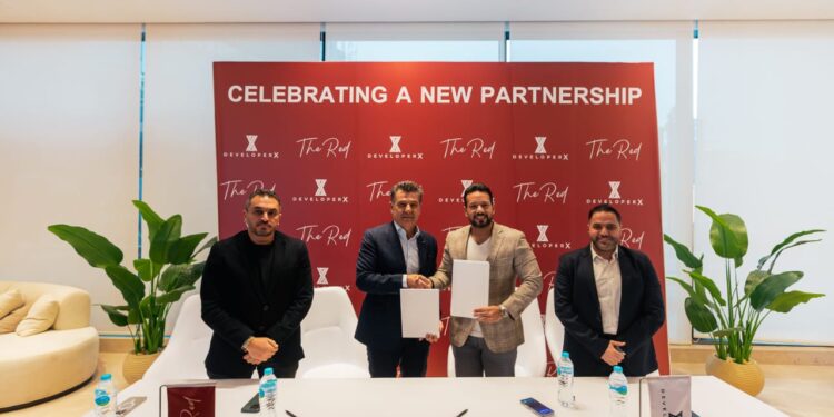 المطور إكس بالشراكة مع «البروج مصر» توقع عقد تشغيل فندق «the red residence» في التجمع الخامس